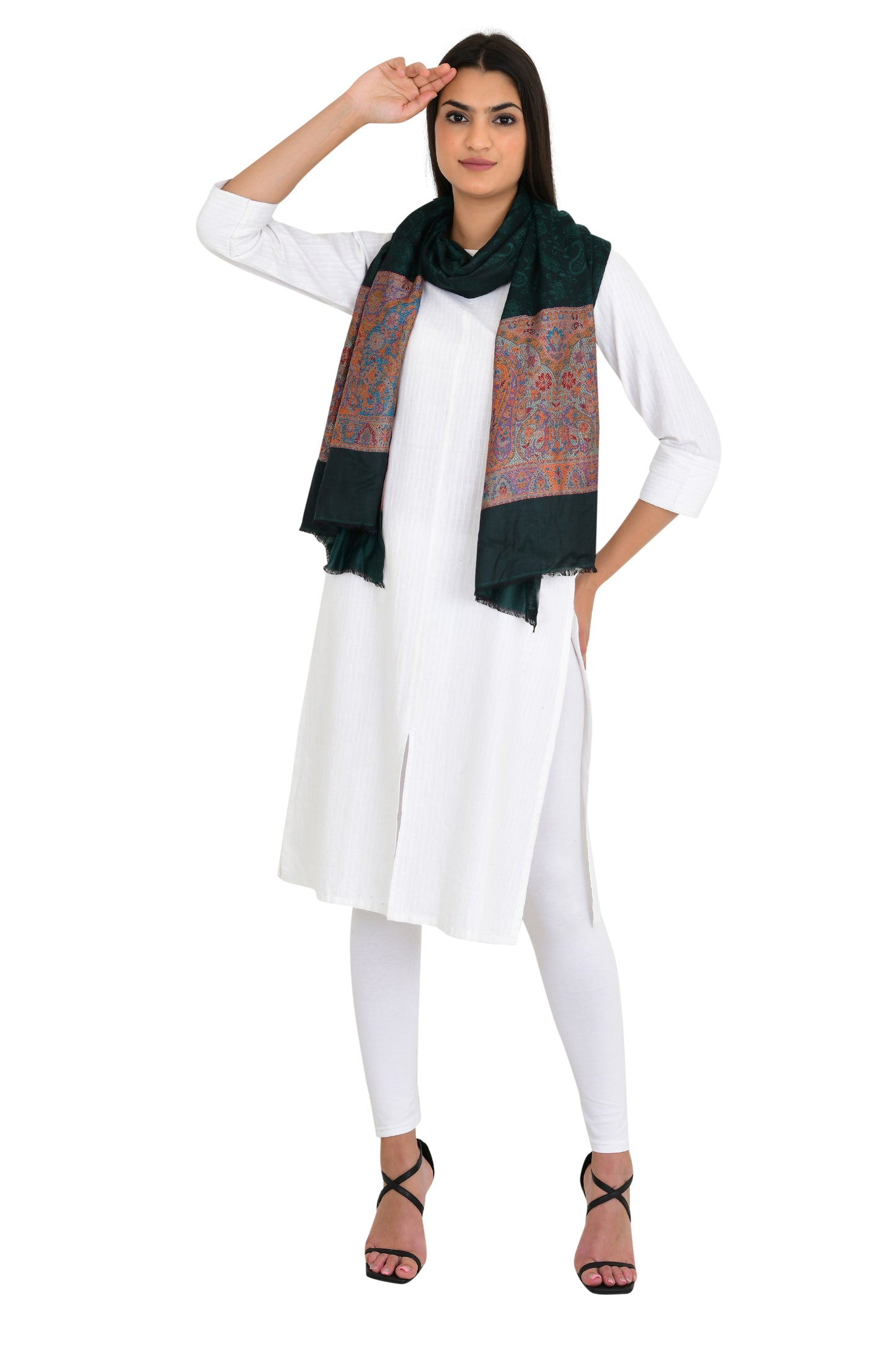 Silky Shiny Scarves: Perfect Touch for Casual Elegance