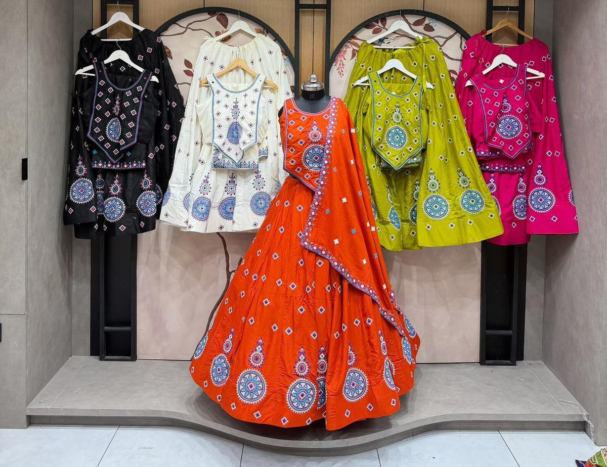 Navratri chaniya choli design 6