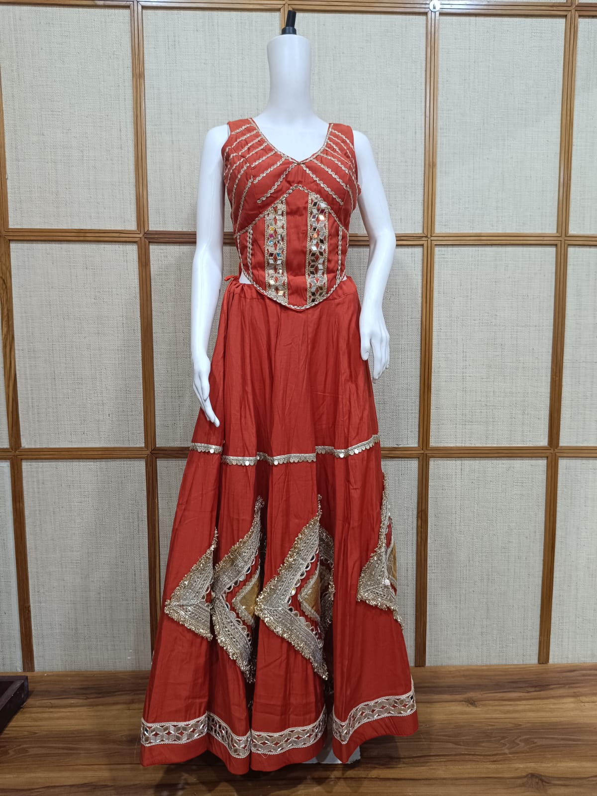Navratri chaniya choli design 2