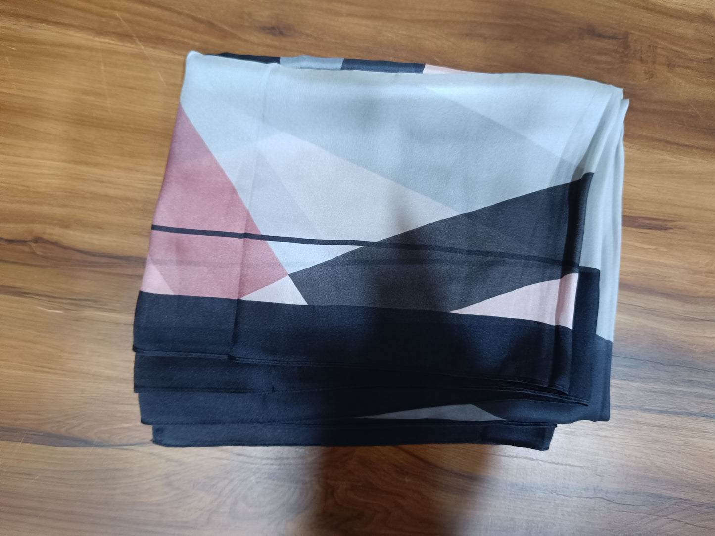 Pashloom™ Multi-Style Digital Print Silk Wrap – Premium 28x72” Scarf