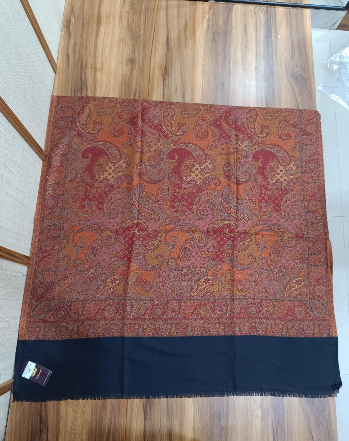 Pashloom™ Floral Kaani Weaving Shawl – Unisex | Wholesale Bulk Order | Pashloom™ Ahmedabad