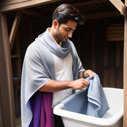 Washing Woolen Shawls Without Damage and with care