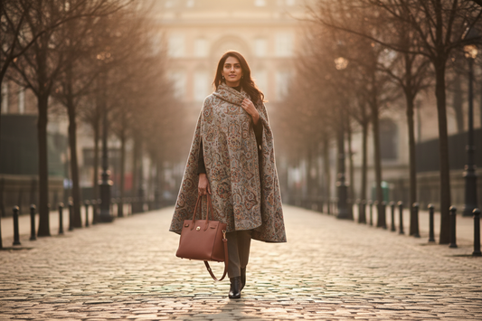 Woolen Capes, Pashmina Shrugs, Pashmina Jackets, Shawl-cum-Capes, Stole-cum-Shrugs Kaha Se Buy Karu???