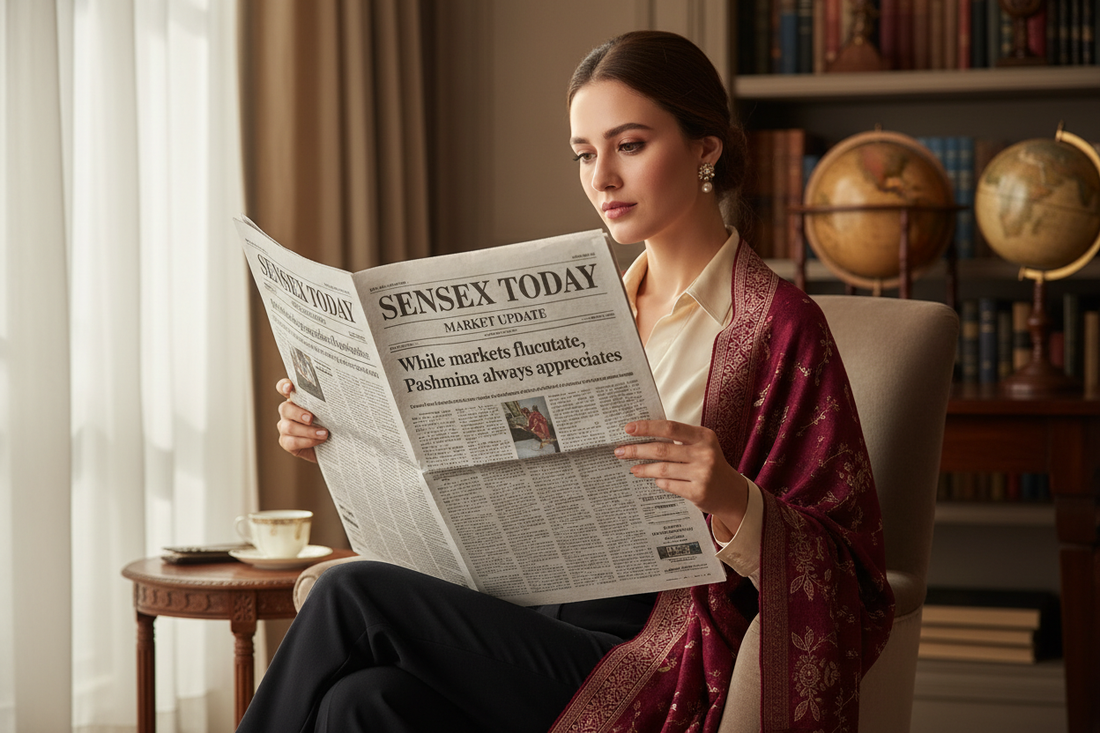 Worried about Share Prices — Invest in Something That Always Appreciates: Pashmina