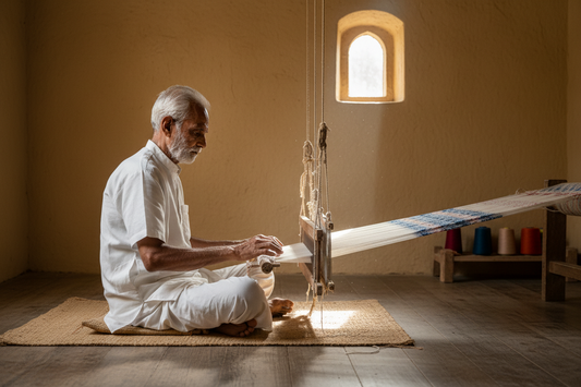 Pashloom Kaani Weaving on Pashmina