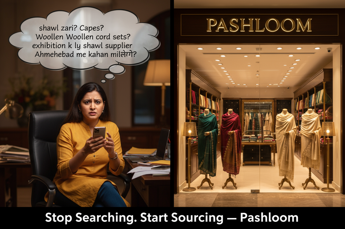 Exhibitions Season aagya hai… Par Ahmedabad Mein Shawls/ Stoles ki Variety Kahan Milegi?