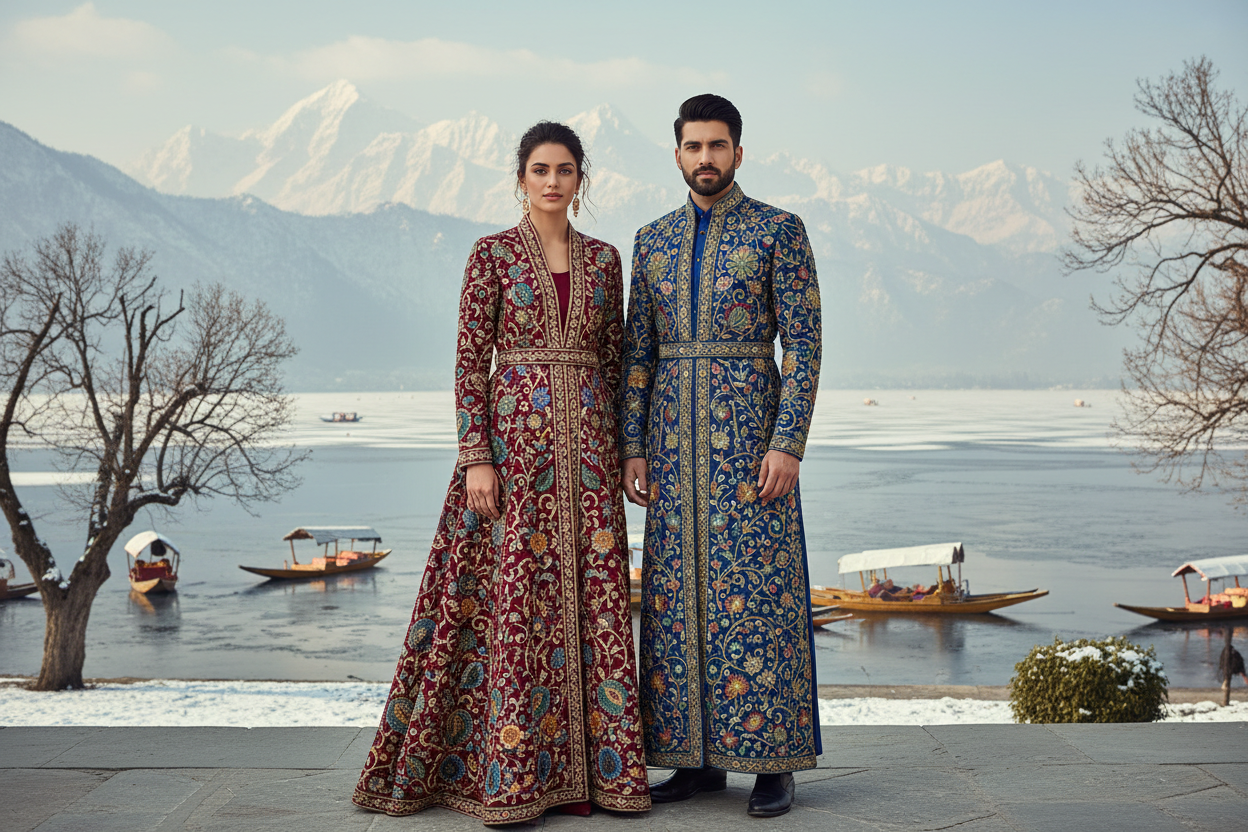 Kashmiri Jackets & Capes for Women and Men