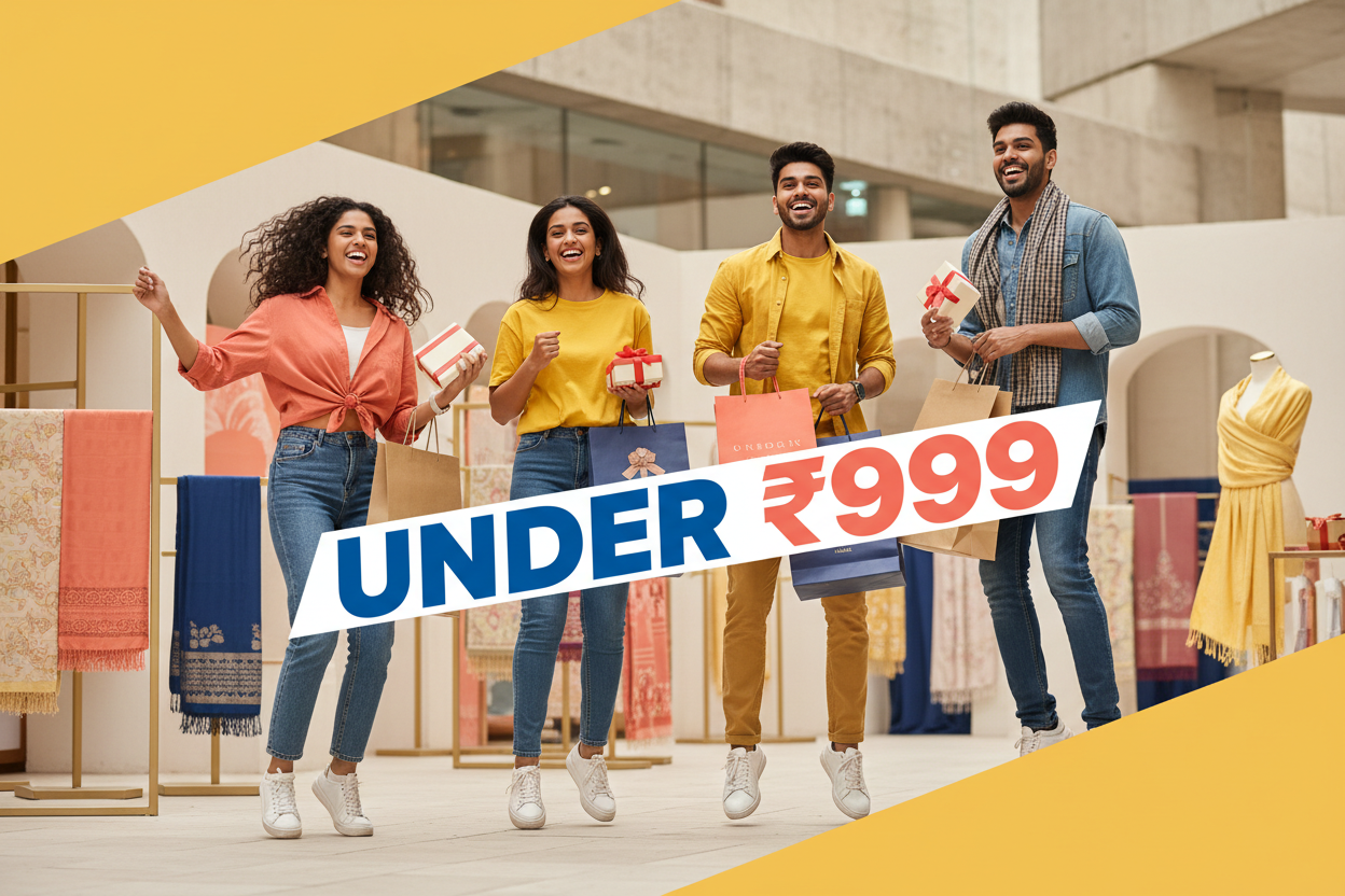 Gen Z celebrating stoles deals under 999Inr