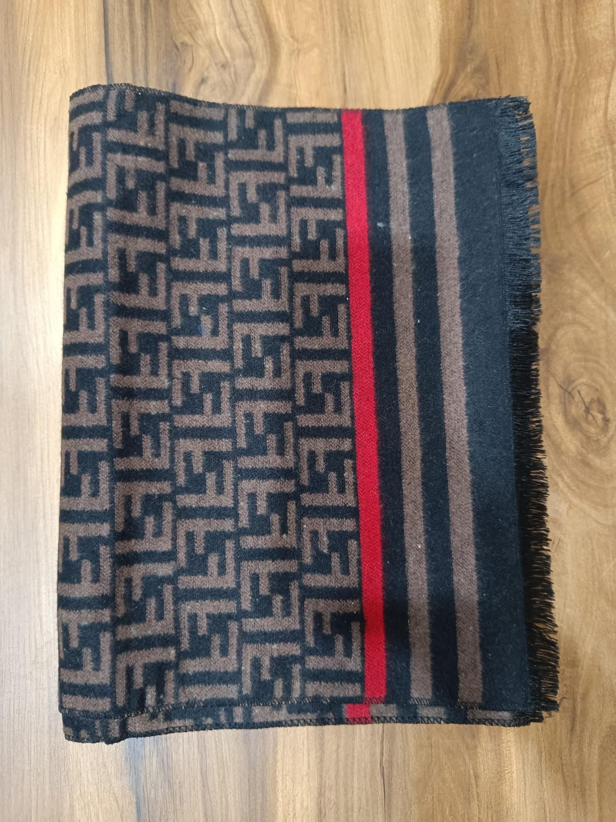 Kashmiri Pashmina Woolen Solid Muffler for Men and Women