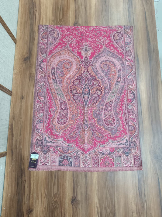 Pashloom™ Traditional Art Stole: Lightweight Royal Gift for International Travel