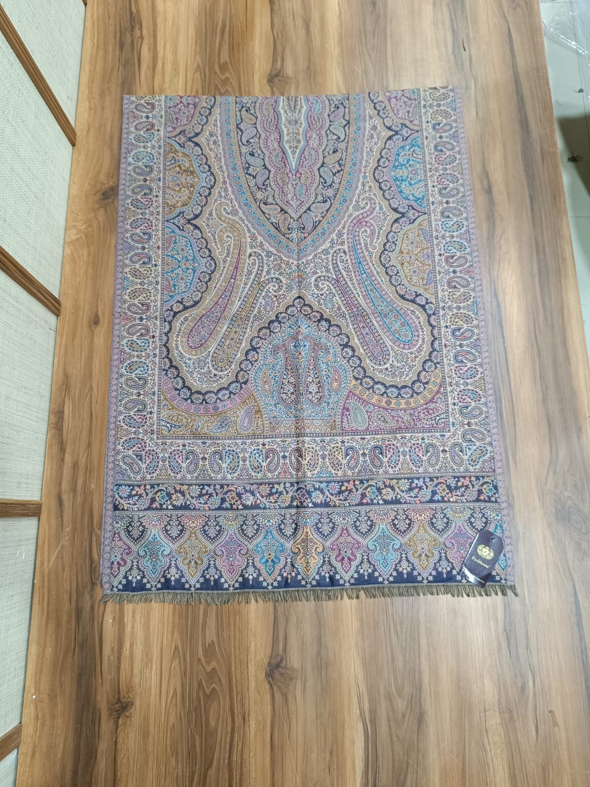 Pashloom multicolor wool stole for wedding gifting, product image 4