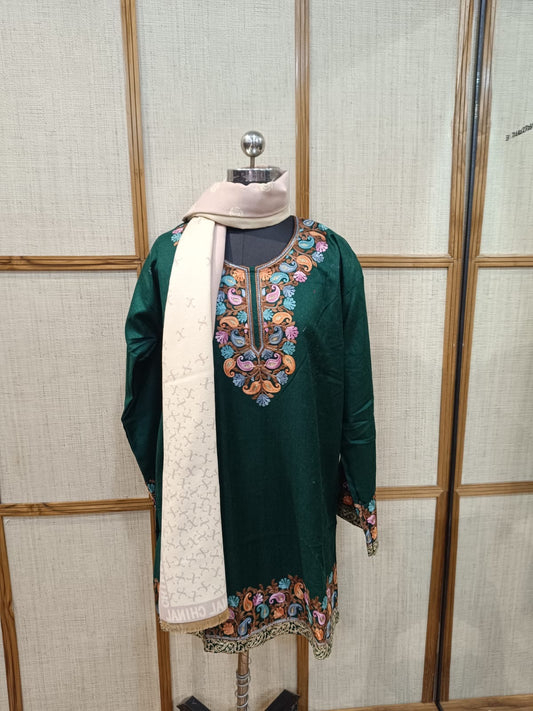 Budget-Friendly Reversible Wool Stole for Office & Daily Wear