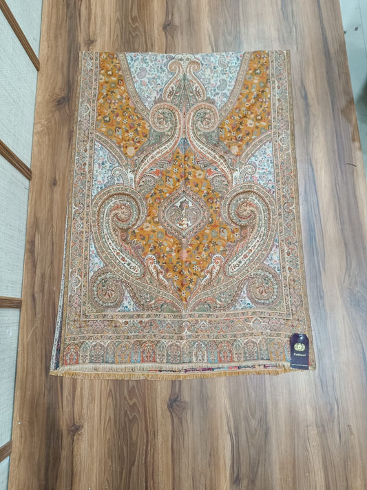 Pashloom multicolor wool stole for wedding gifting, product image 1