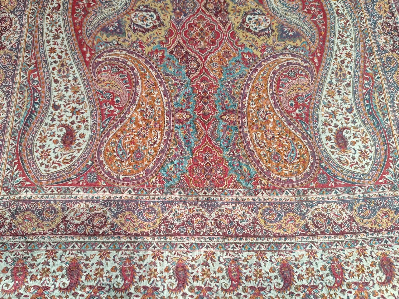 Pashloom multicolor wool stole for wedding gifting, product image 4