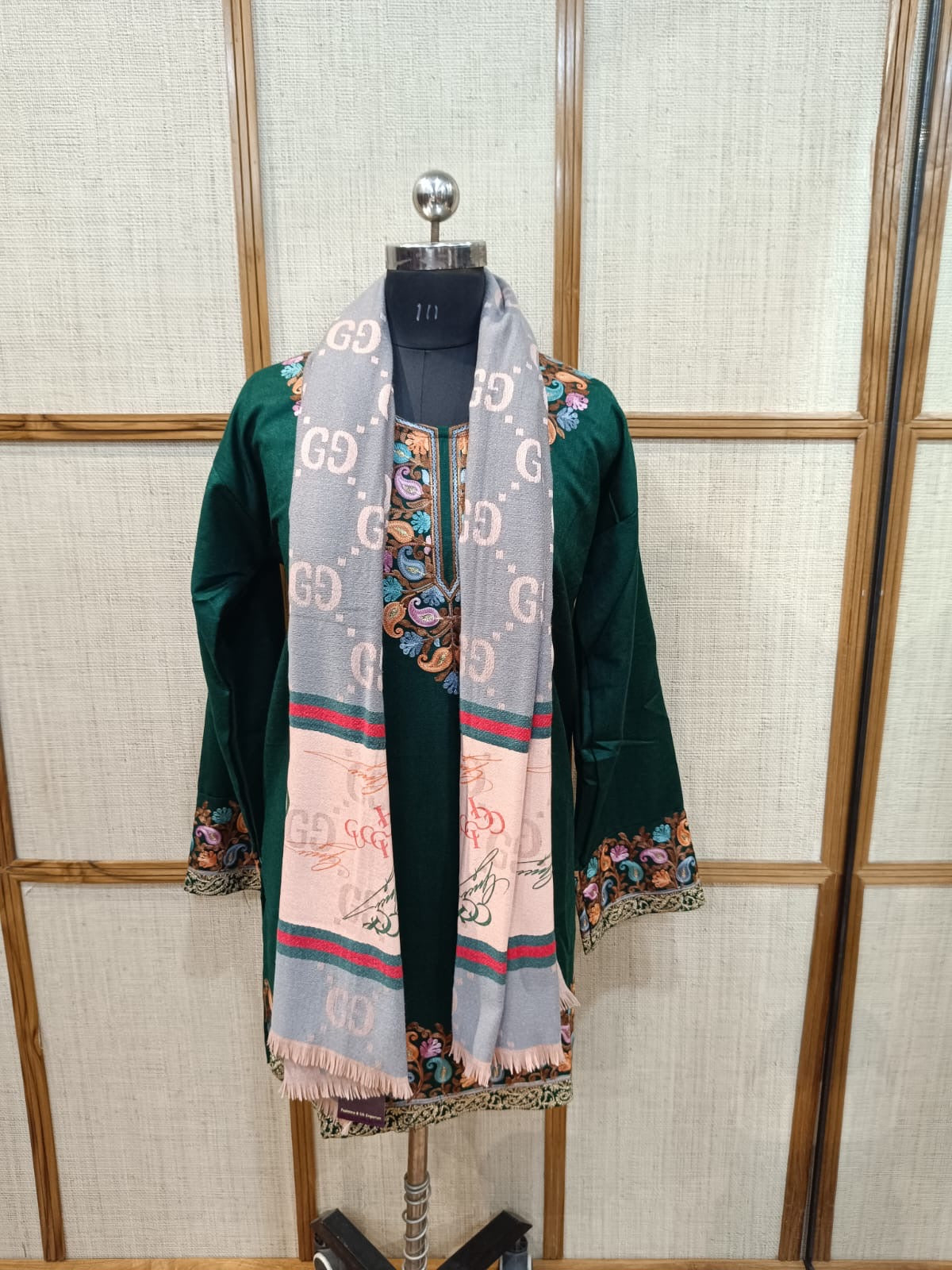 Pashloom assorted color wool stole for winter gifting, product image 3
