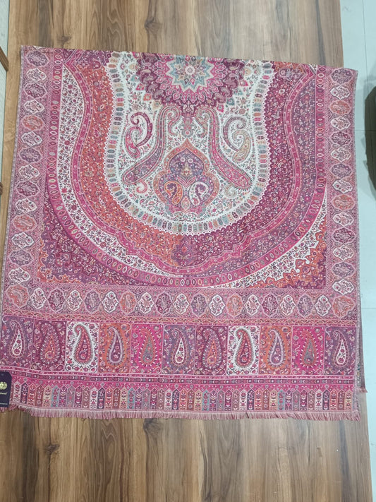 Darbari Heritage Pashmina — Kaani Masterpiece (40×80)
