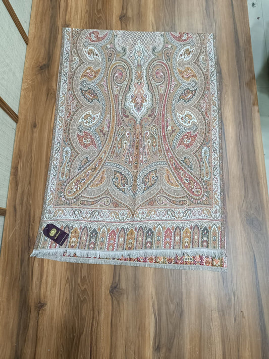 Pashloom multicolor wool stole for wedding gifting, product image 1