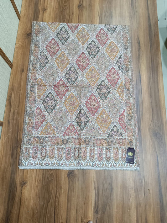 Pashloom™ Secret Santa Luxury Gift: Royal Paisley Unisex Stole under ₹1500 with Premium Gift Box