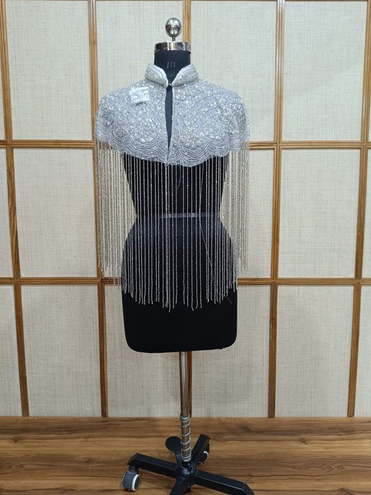 Pashloom silver, white pearl kurtis for wedding and festive gifting, product image 1