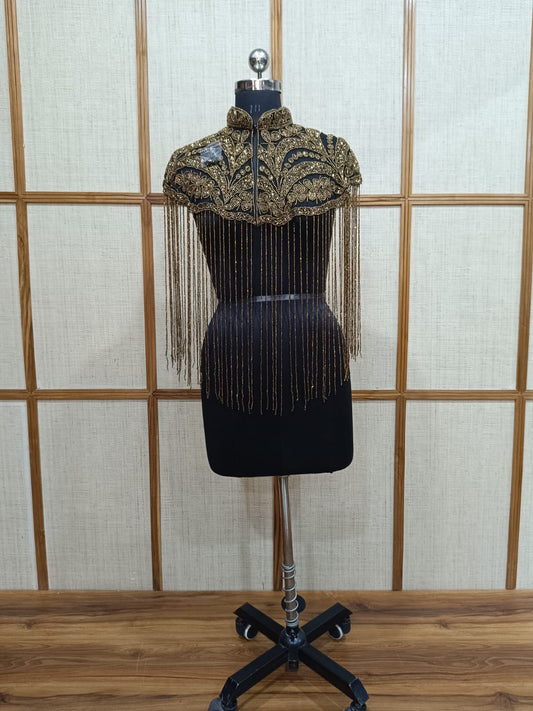 Pashloom black, white, gold pearl kurtis for wedding gifting, product image 1