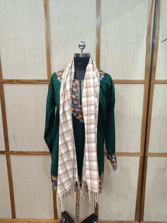 Reversible Woolen Stole for Men & Women Under ₹1000 | Casual & Office Wear