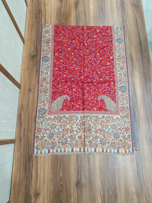 Pashloom multicolor wool stole for wedding gifting, product image 1