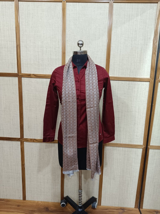 Pashloom™ Super Soft Pashmina Muffler: Reversible, Non-Itchy Winter Wrap for Formal & Casual Wear