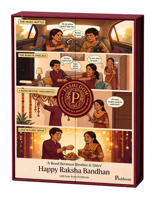 Pashloom Rakshabandhan Bhai Behen Rakhi Gift 