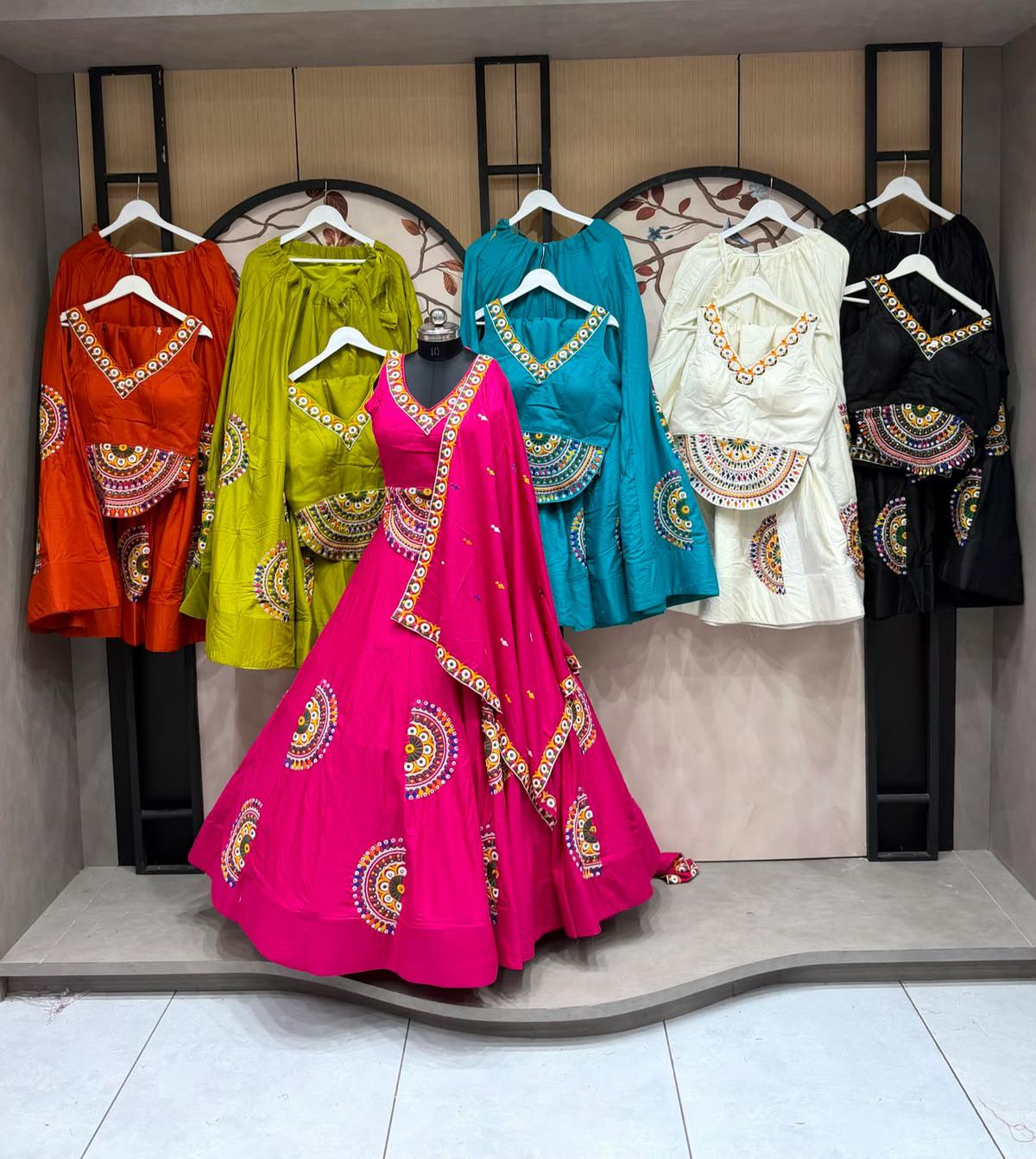 Navratri chaniya choli design 7