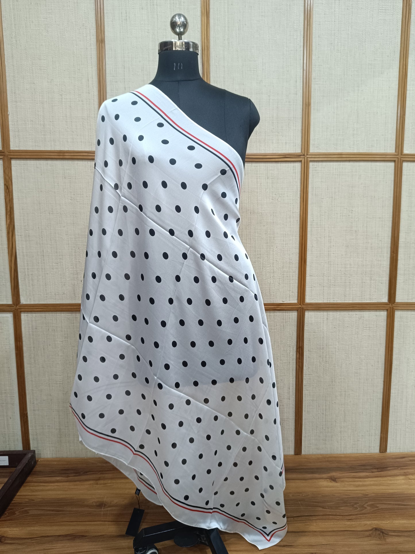 Pashloom baby pink, white, orange, mid sea blue silk scarves for premium gifting, product image 4