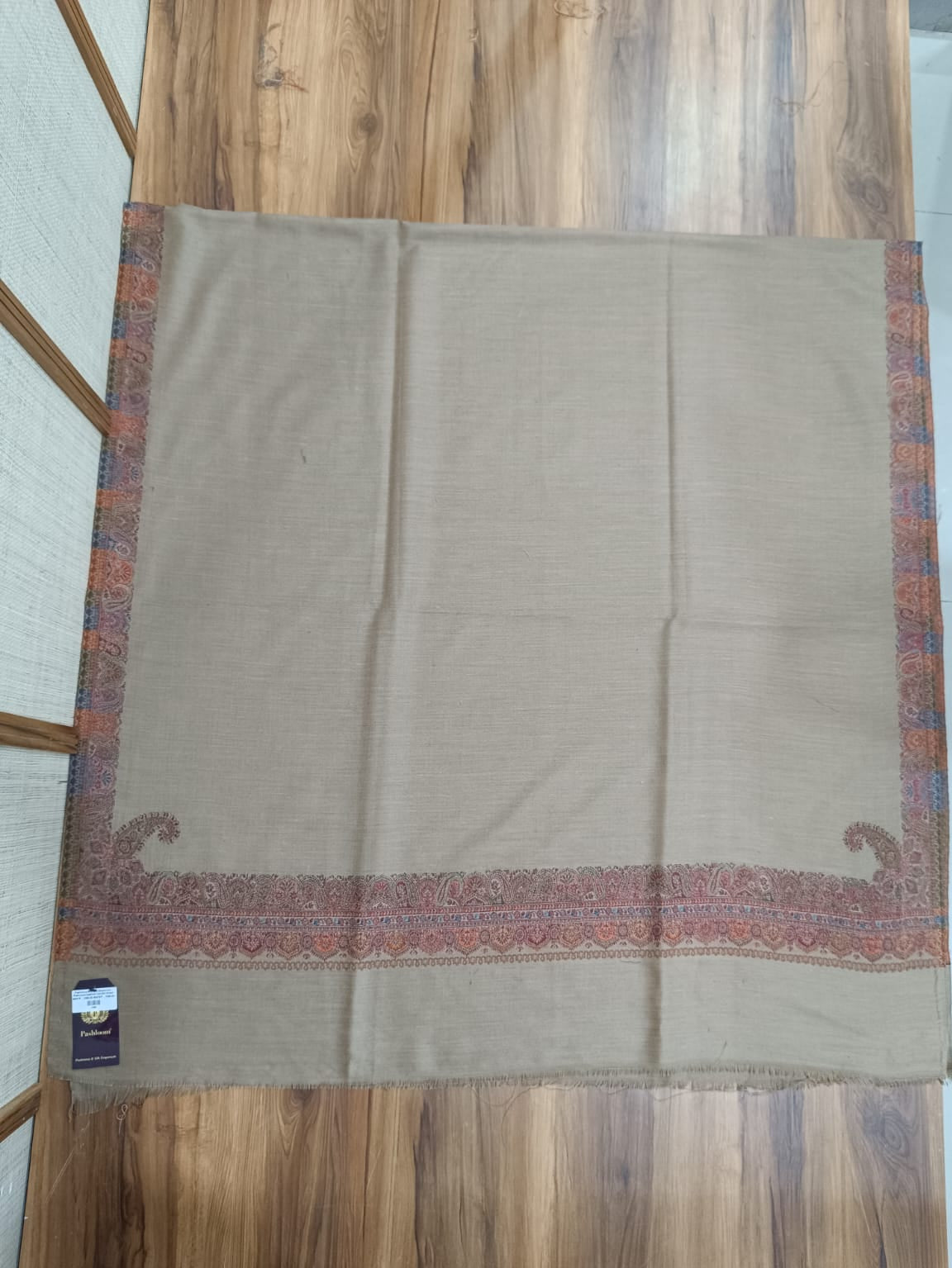Pashloom™ Kashmiri Pashmina Shawl with All-Over Weaving – Wedding Gift for Him & Her | Wholesale Bulk Order | Pashloom™ Ahmedabad
