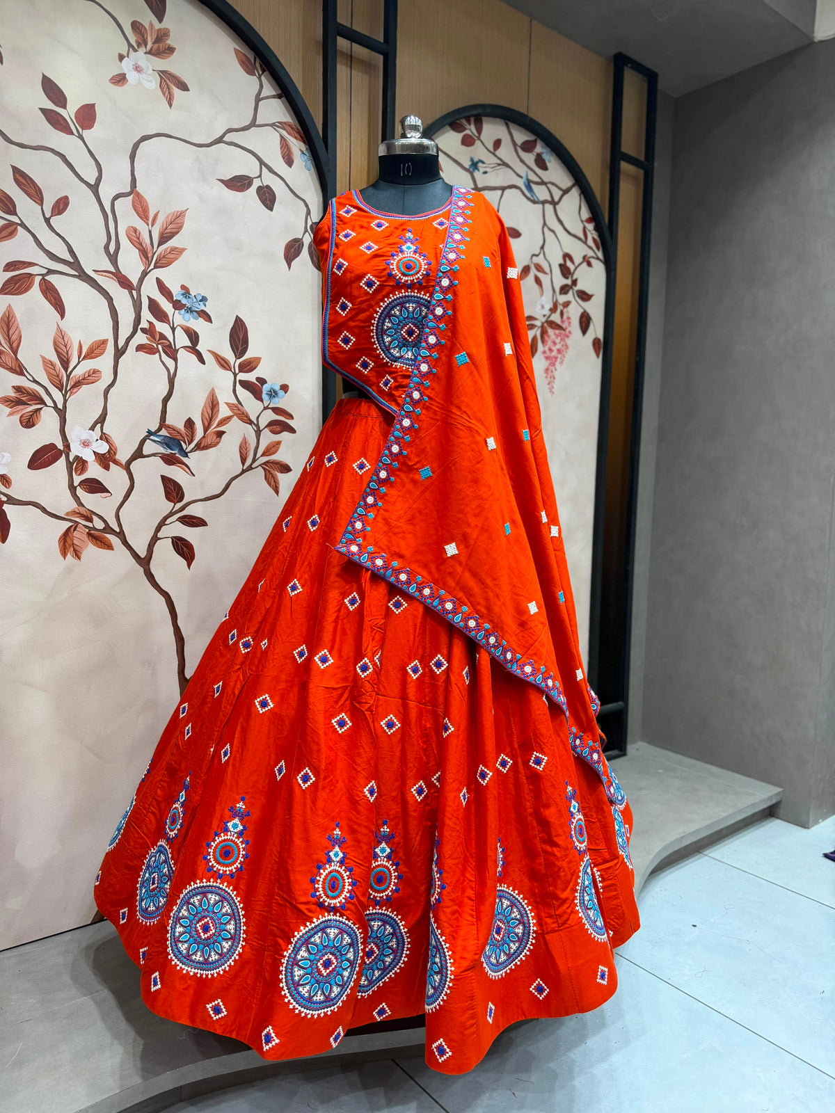 Navratri chaniya choli design 6