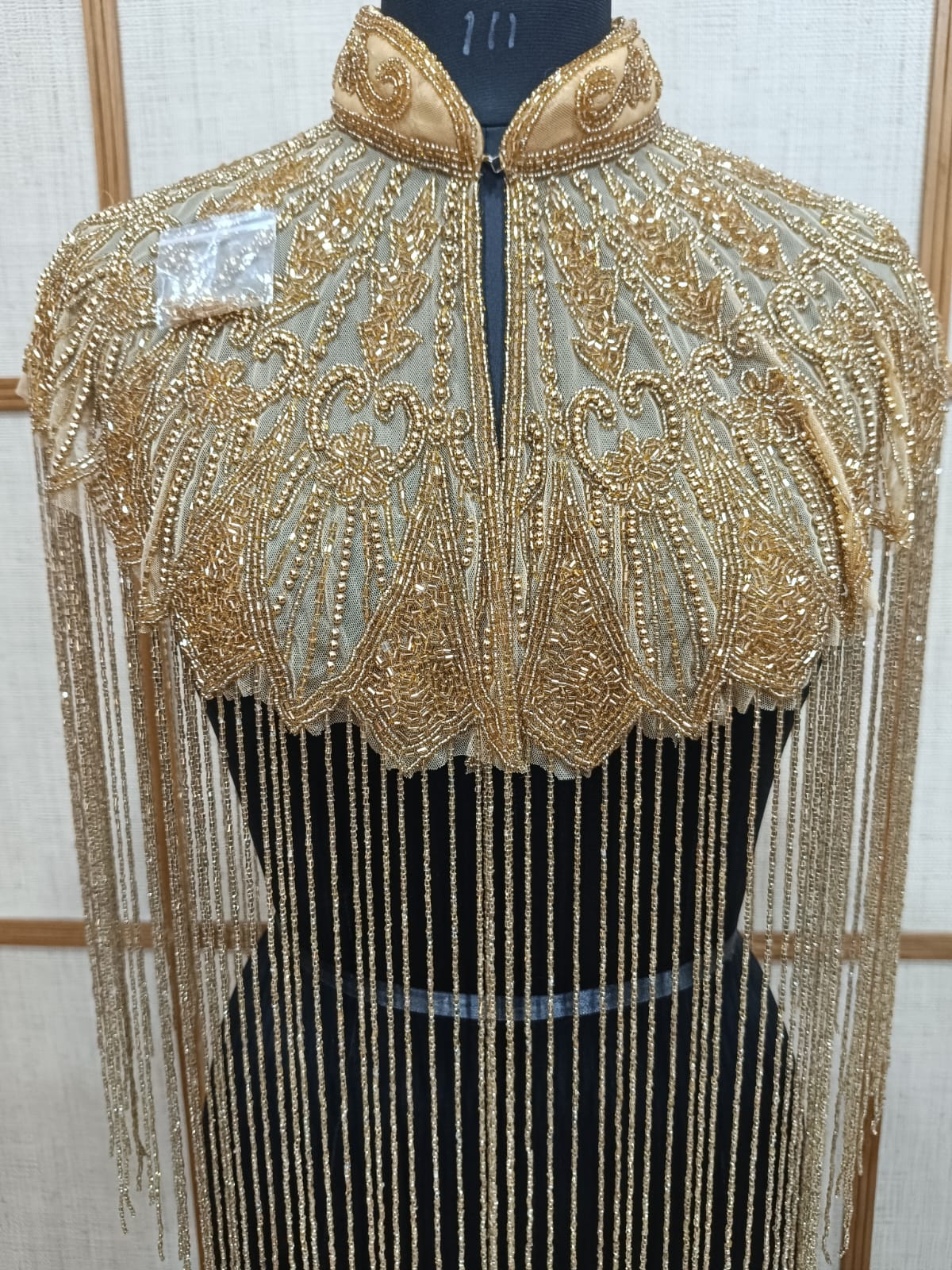 Pashloom golden, white, gold pearl kurtis for wedding and festive gifting, product image 4