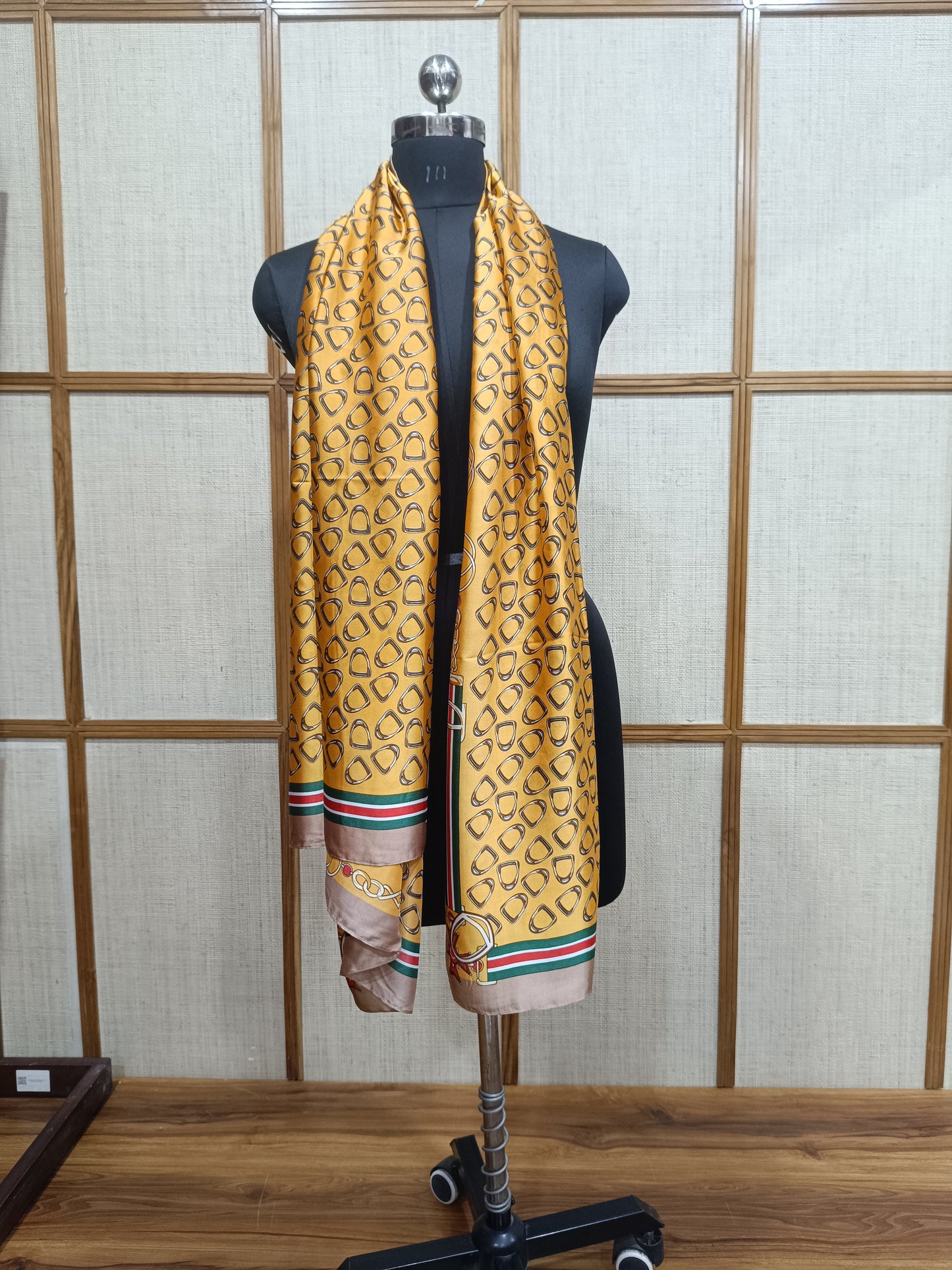 Pashloom baby pink, orange, mid sea blue, black silk scarves for premium gifting, product image 4