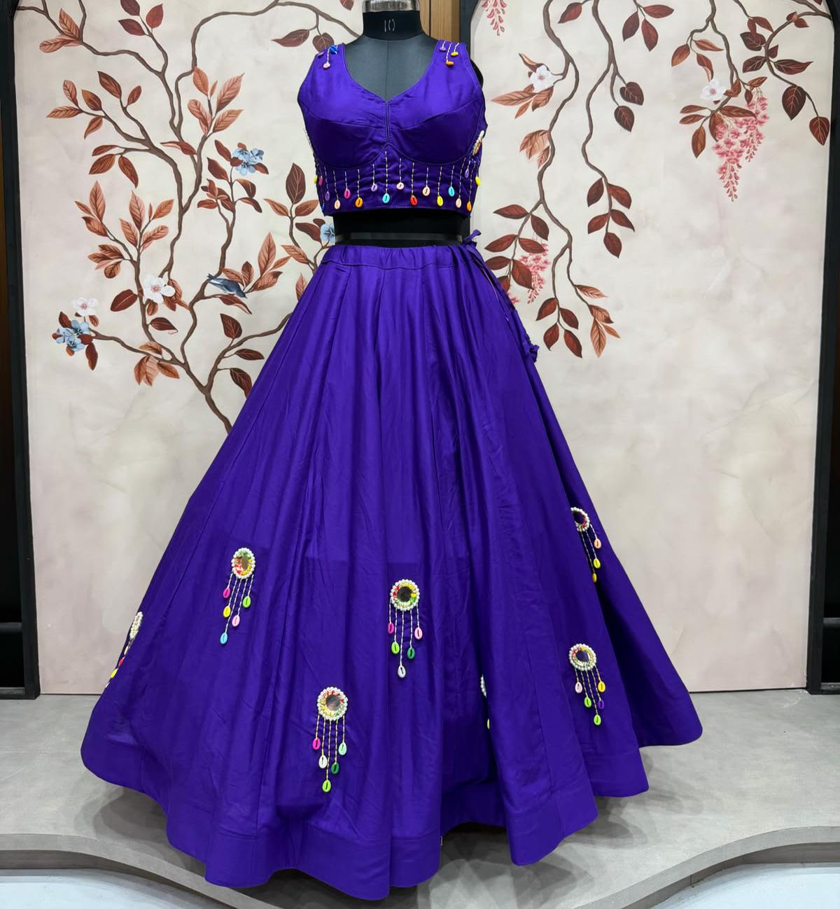 Navratri chaniya choli design 1