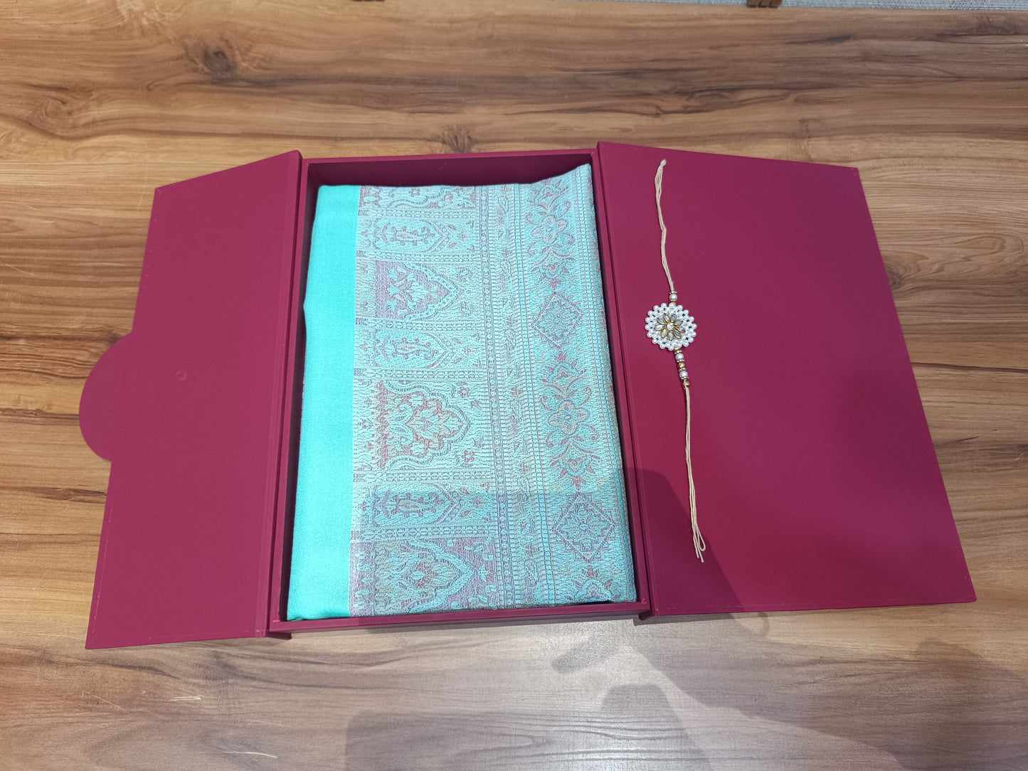 Pashmina Rakhi Gift for Brother |  Pashloom Limited Edition Rakshabandhan Gift Box