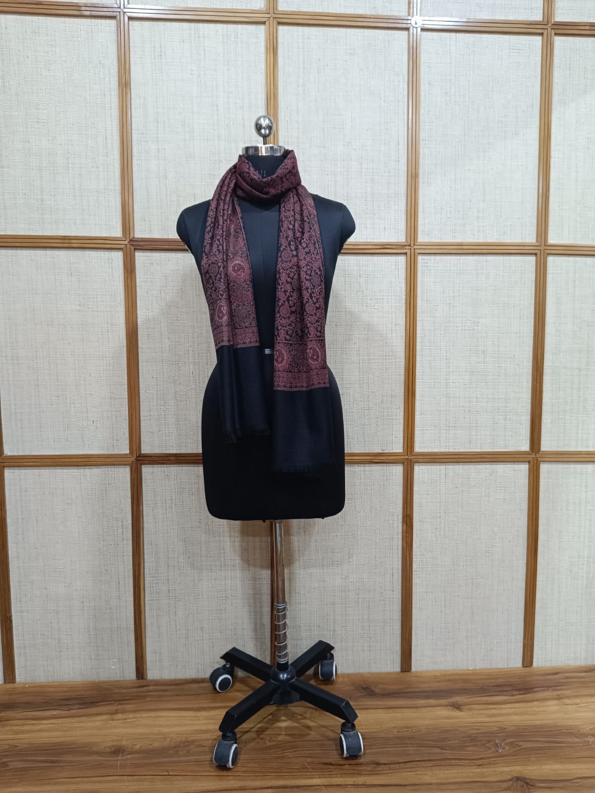 Pashloom™ Latest 2026 Kashmiri Full Jaal Unisex Shawl – Wholesale Bulk Order | Pashloom™ Ahmedabad