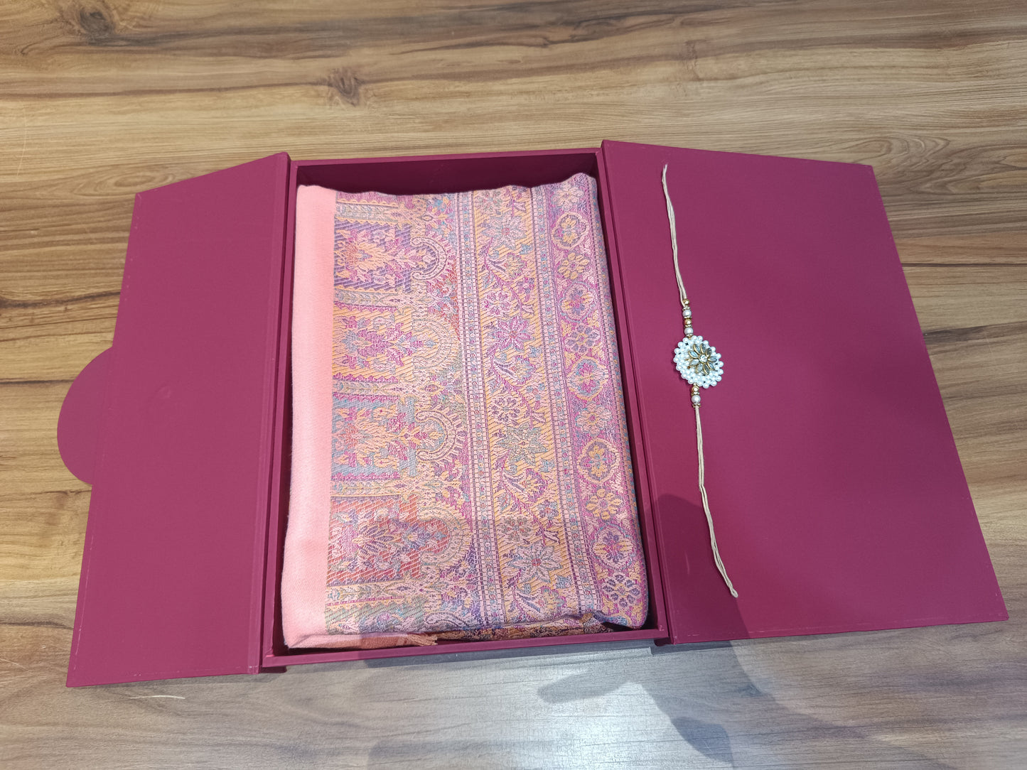 Order Online Rakhi Gifts | Kashmiri Kaani Shawl Delivered Pan-India | Pashloom