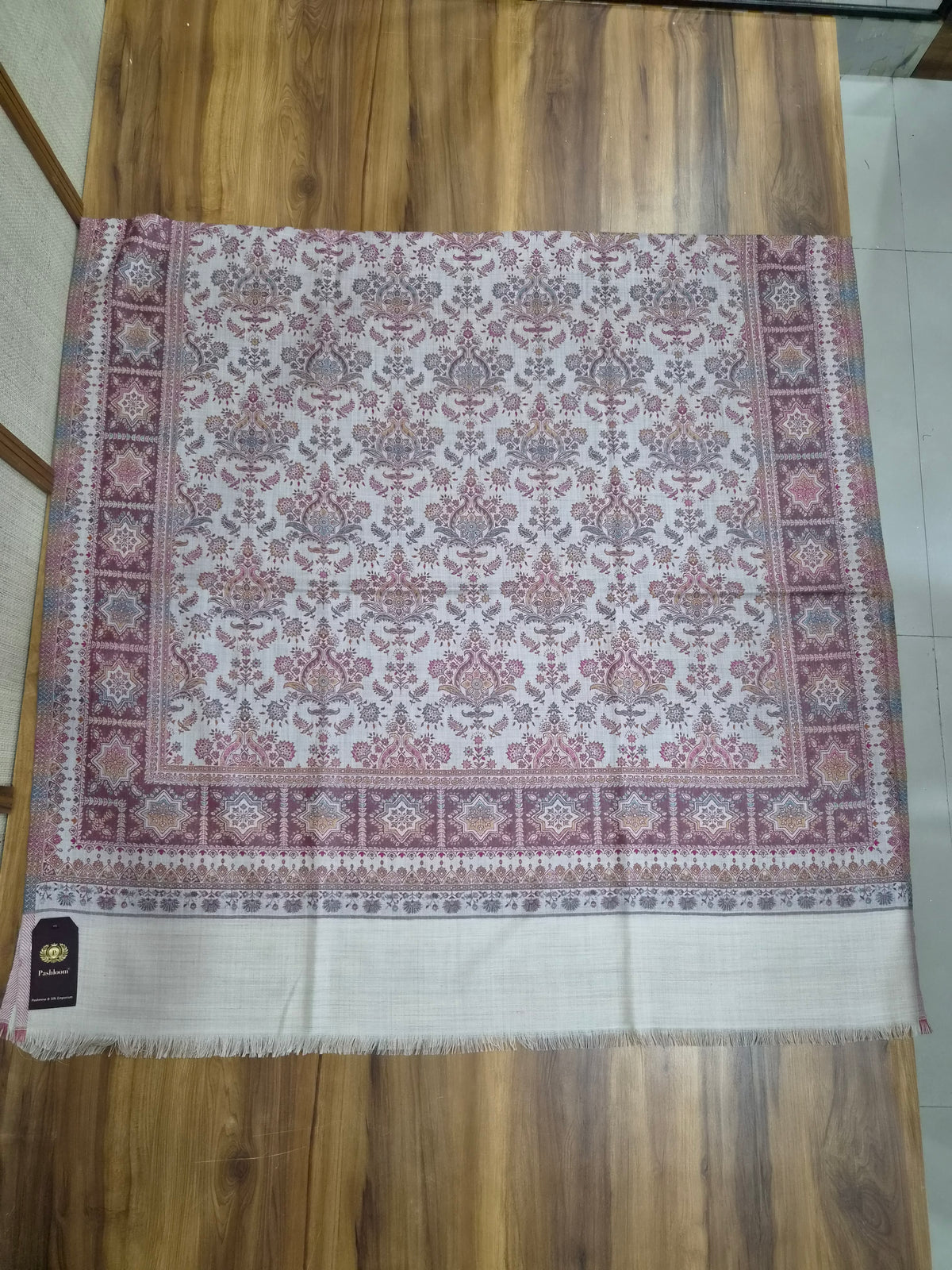 Kashmiri Wool Paisley Wholesale Shawl – Unisex Bulk Order | Pashloom