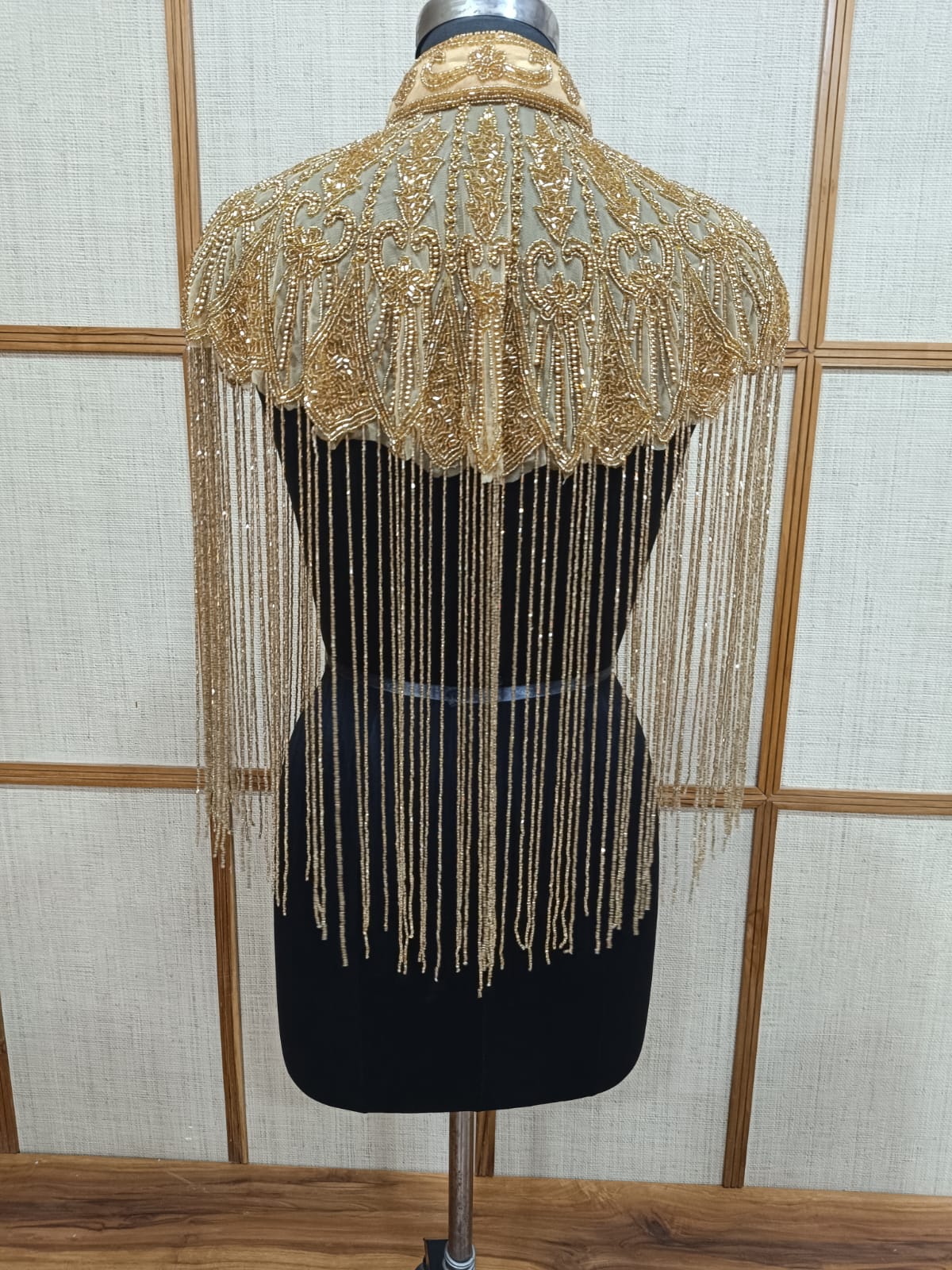 Pashloom golden, white, gold pearl kurtis for wedding and festive gifting, product image 3