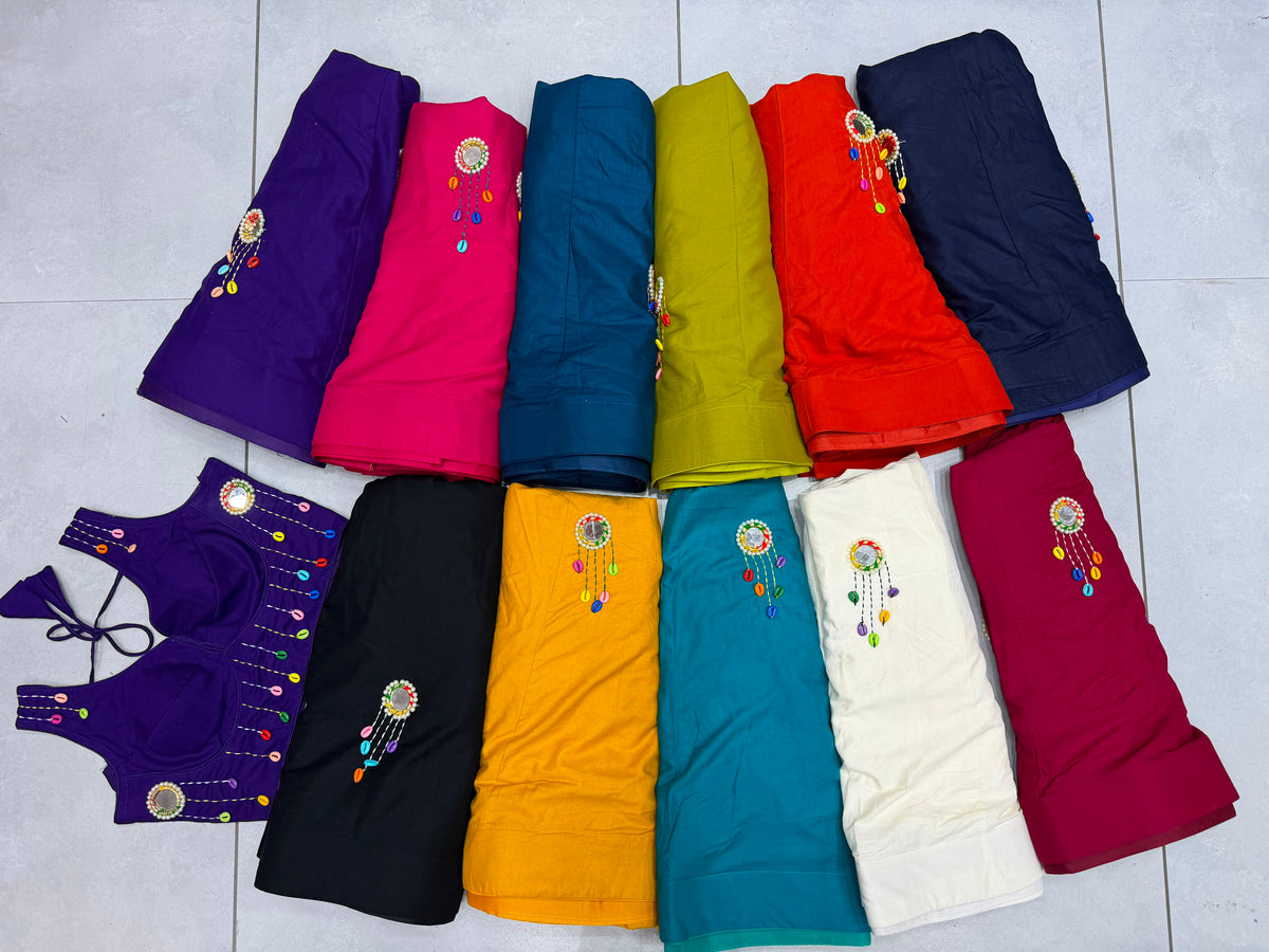 Navratri chaniya choli design 1