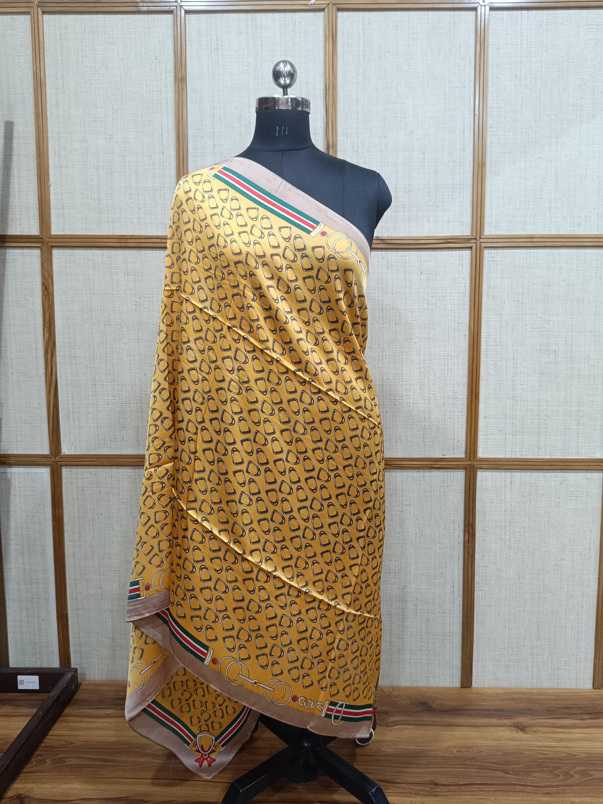 Pashloom baby pink, orange, mid sea blue, black silk scarves for premium gifting, product image 2