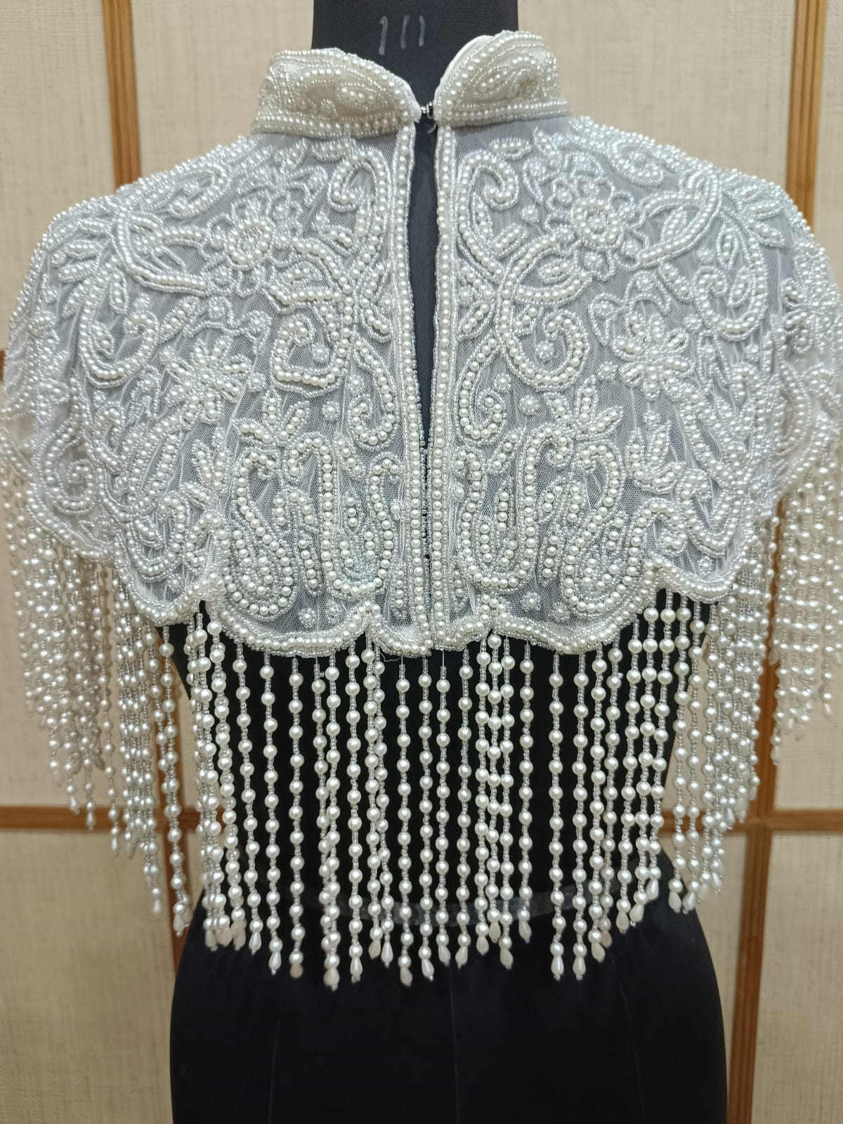 Pashloom white pearl kurtis for wedding gifting, product image 3