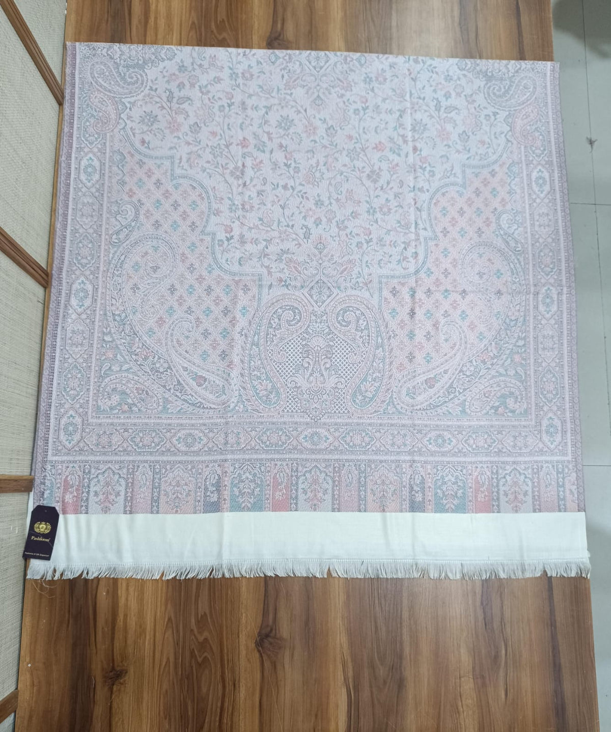 Pashloom Exclusive Kashmiri Weaving Reversible Unisex Shawl – Wholesale Bulk Order | Pashloom™ Ahmedabad