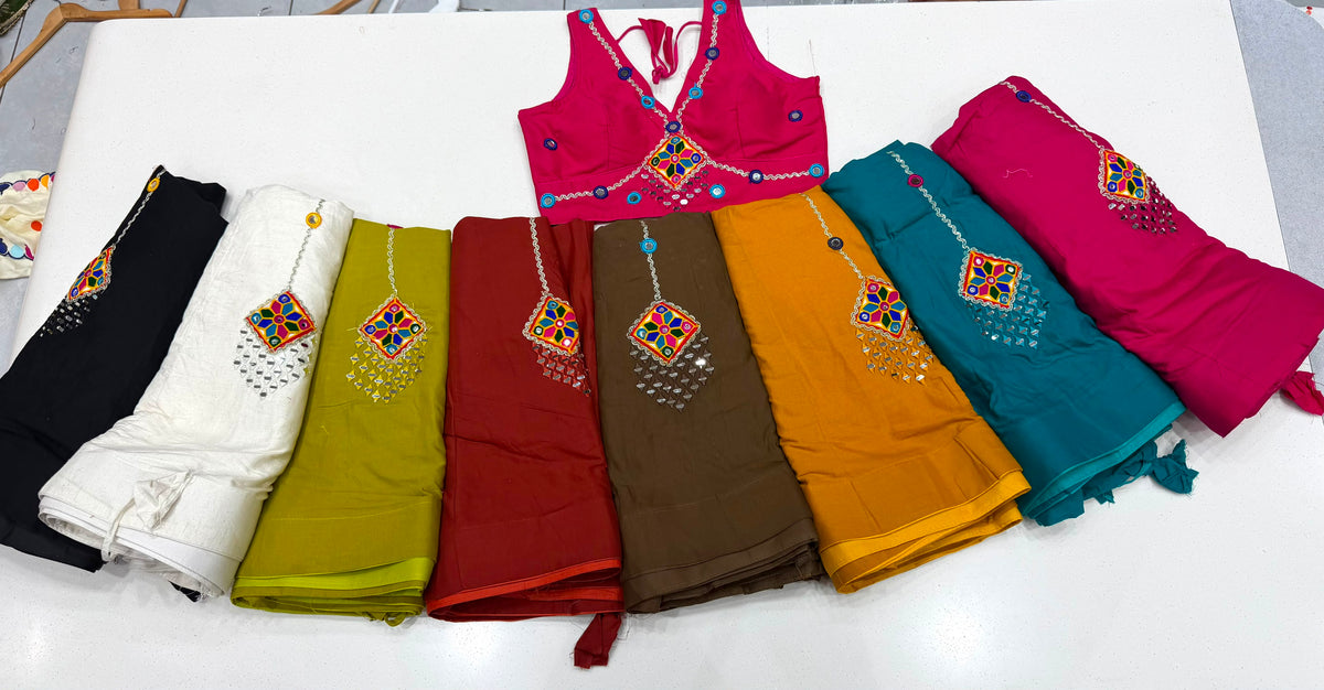 Navratri chaniya choli design 5