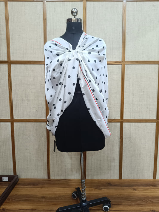 Pashloom baby pink, white, orange, mid sea blue silk scarves for premium gifting, product image 1