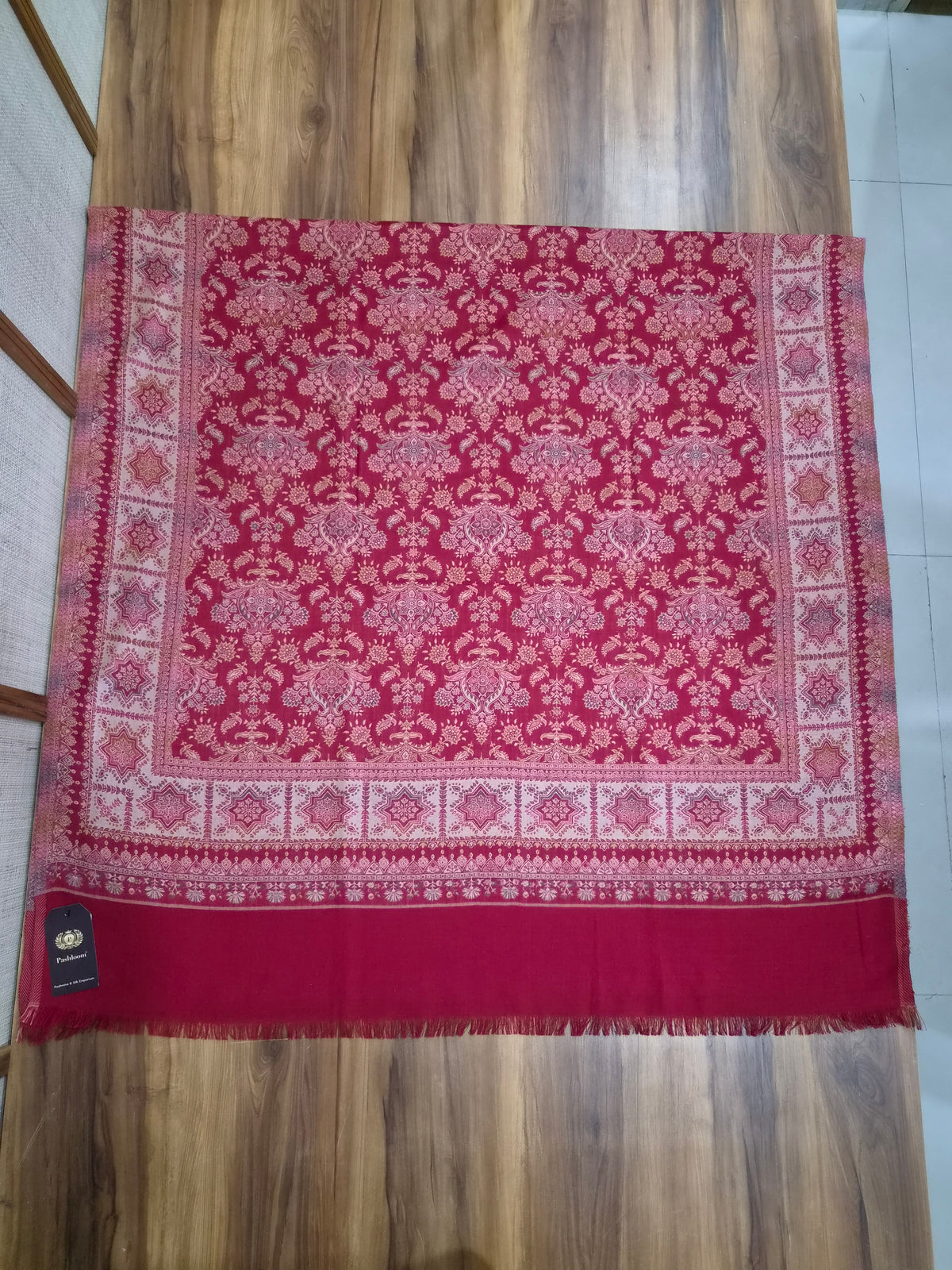 Kashmiri Wool Paisley Wholesale Shawl – Unisex Bulk Order | Pashloom