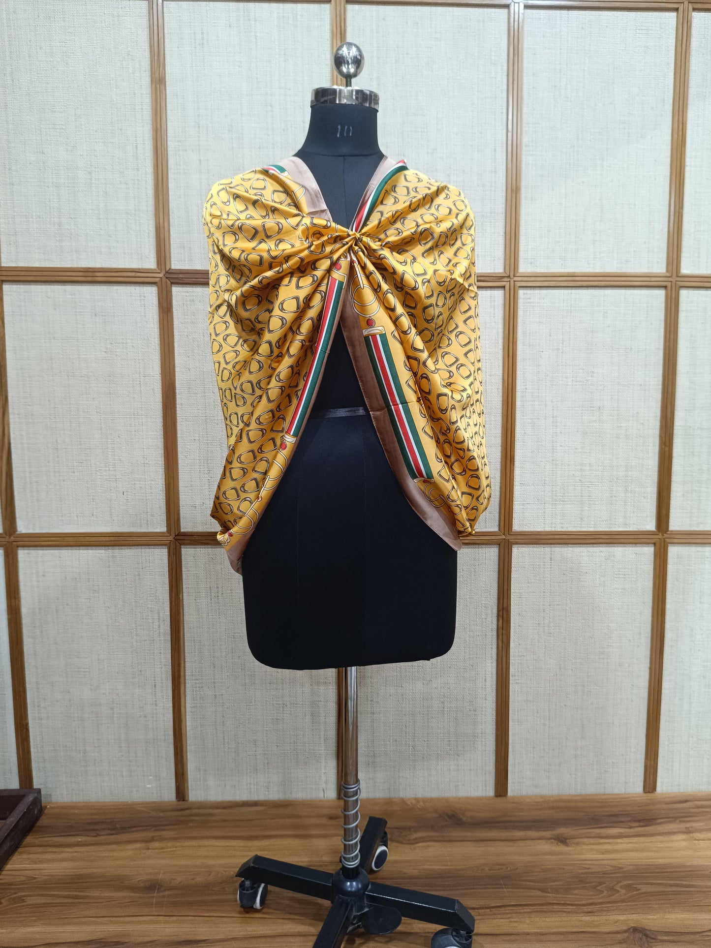 Pashloom baby pink, orange, mid sea blue, black silk scarves for premium gifting, product image 1