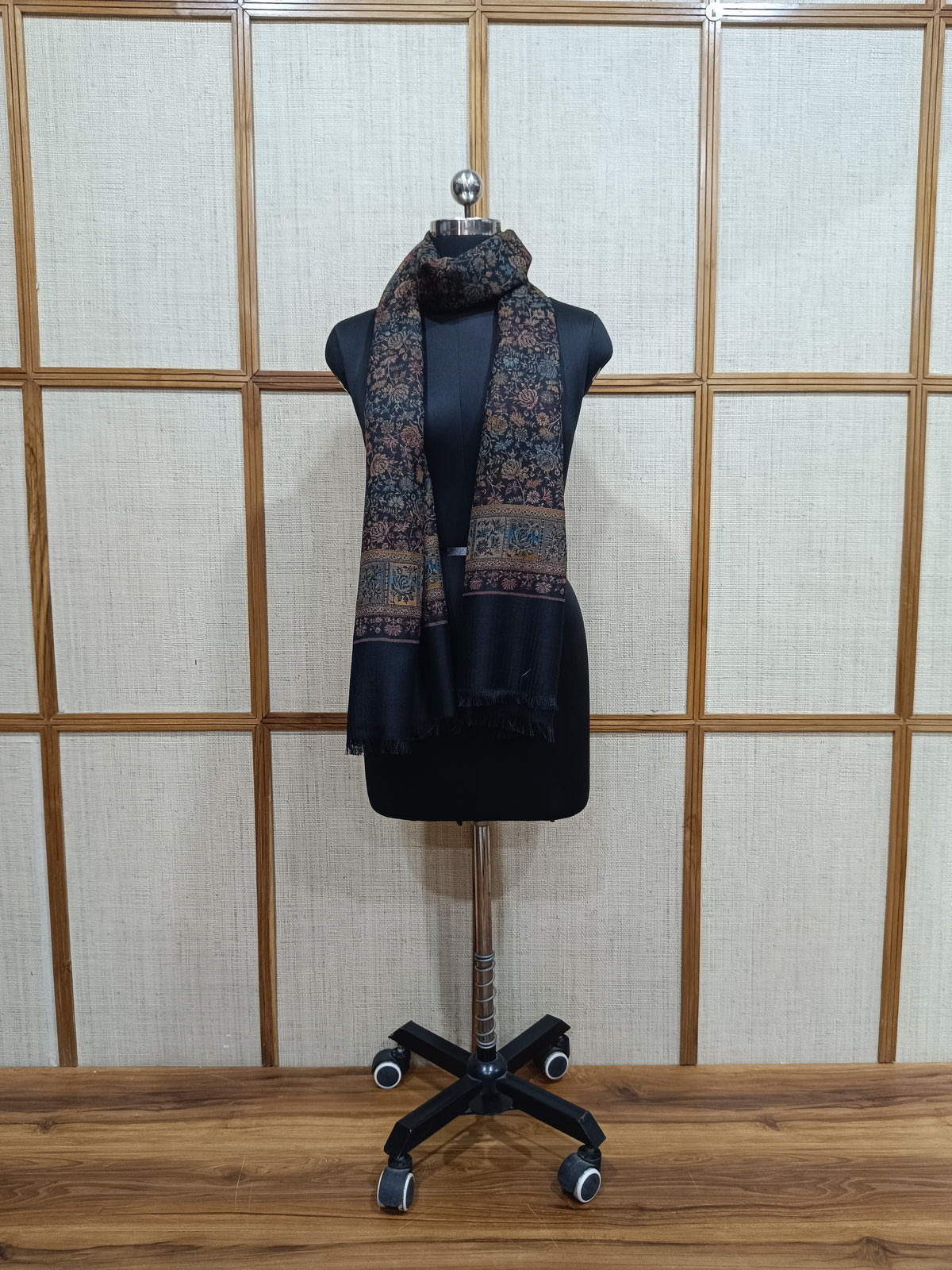 Pashloom™ Unisex Paisley Pashmina Blend Full Work Shawl – Soft Kashmiri Shawl | Wholesale Bulk Order | Pashloom™ Ahmedabad