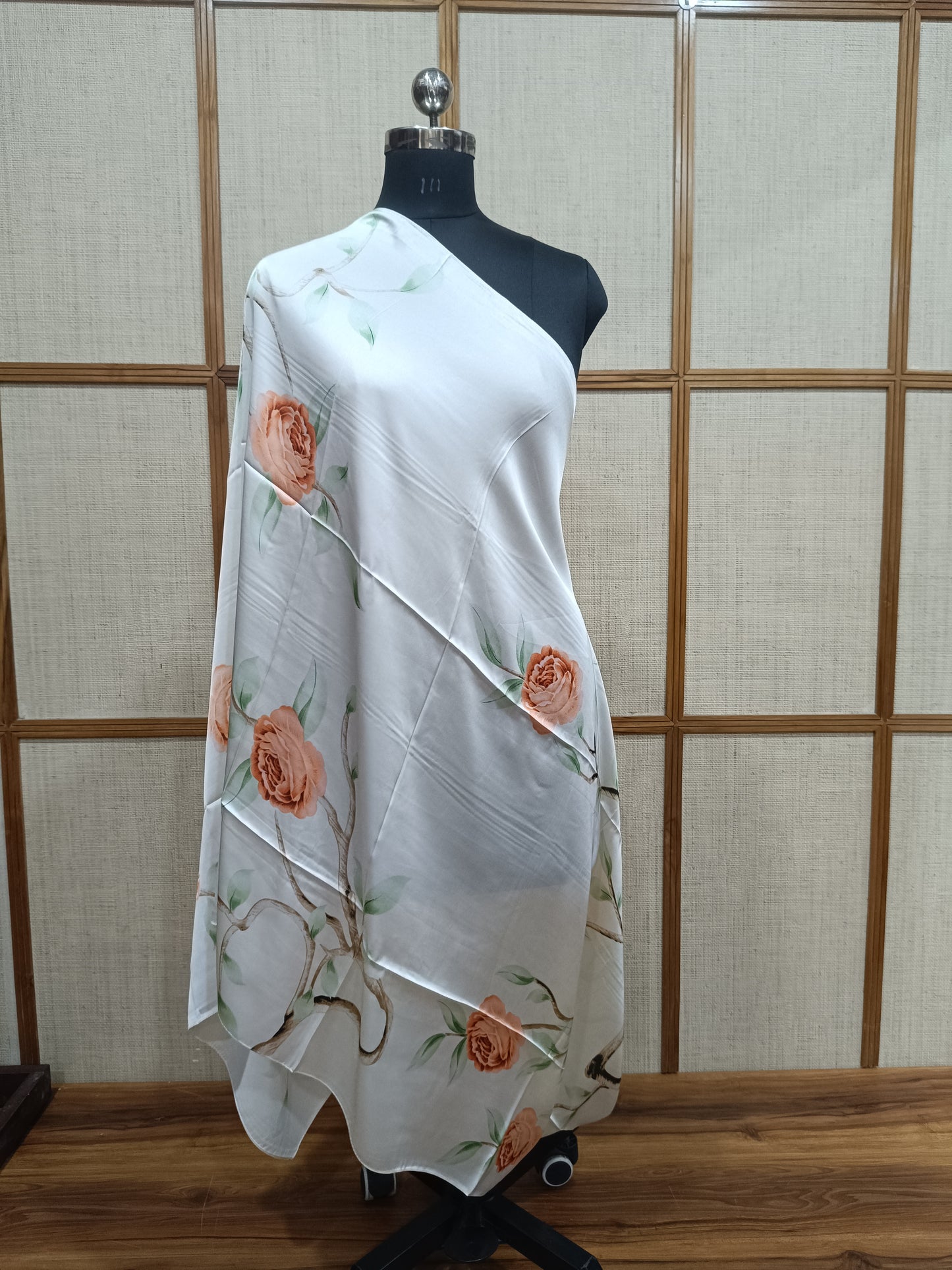 Pashloom baby pink, white, orange, blue silk scarves for premium gifting, product image 2